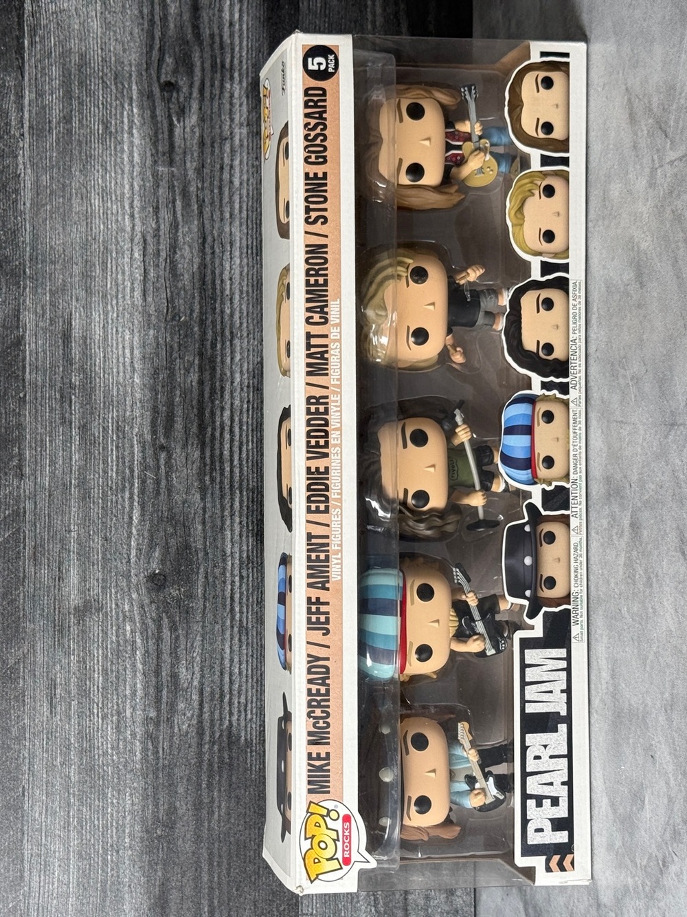 Funko Pop! Rocks Pearl Jam 5-Pack Vinyl Figures Multipack Set